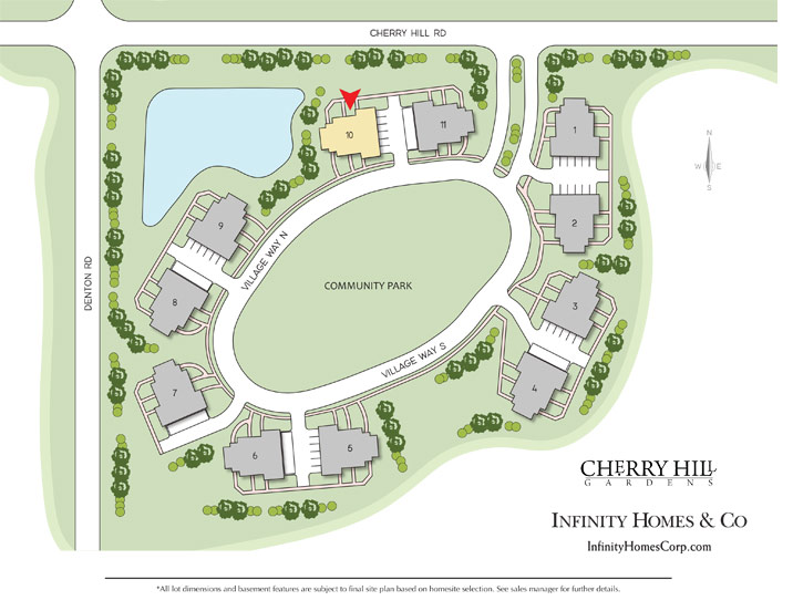 Cherry Hill Gardens Site Plan