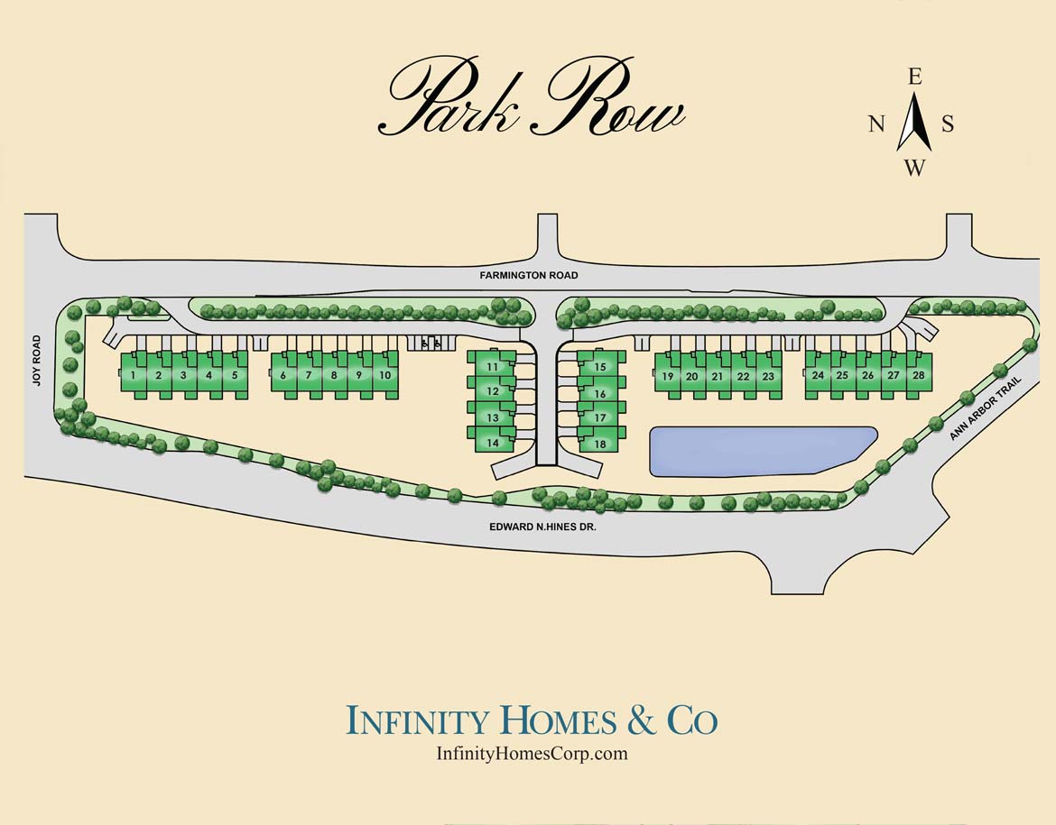Park Row Site Plan