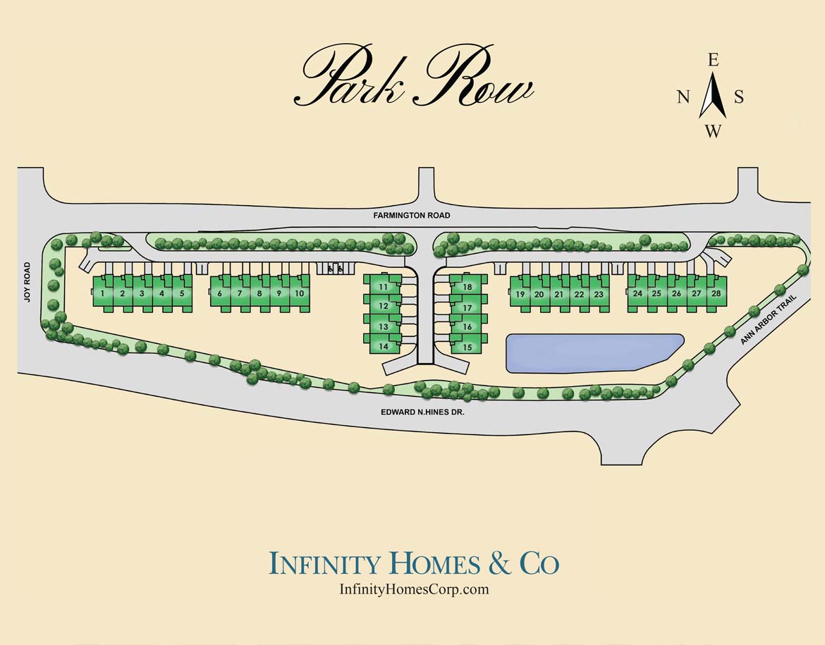 Park Row Site Plan